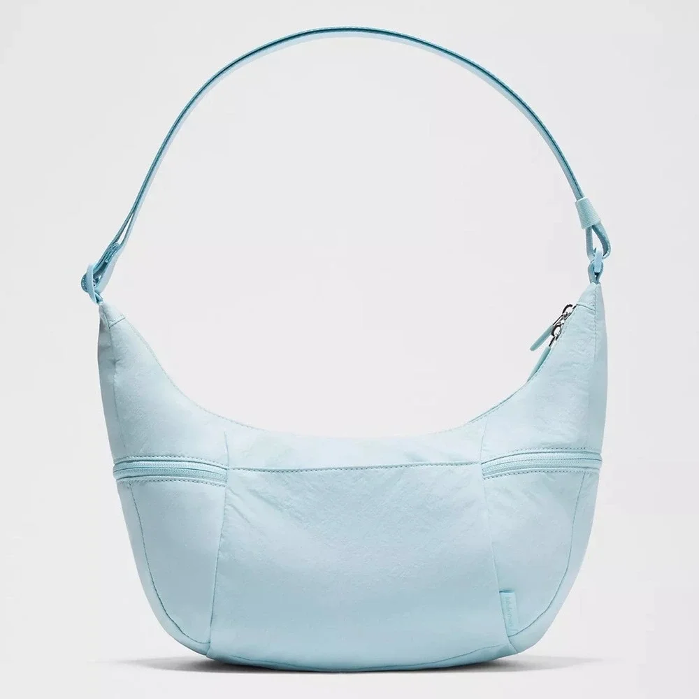 Lululemon Clean Lines Slouchy Sling Bag 6L Light Blue Crossbody Shoulder Bag